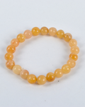 Yellow Aventurine Round Bead Bracelet