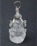 Crystal Qtz Ganesha Wire Wrap Pendant Crystal Qtz Ganesha Wire Wrap Pendant